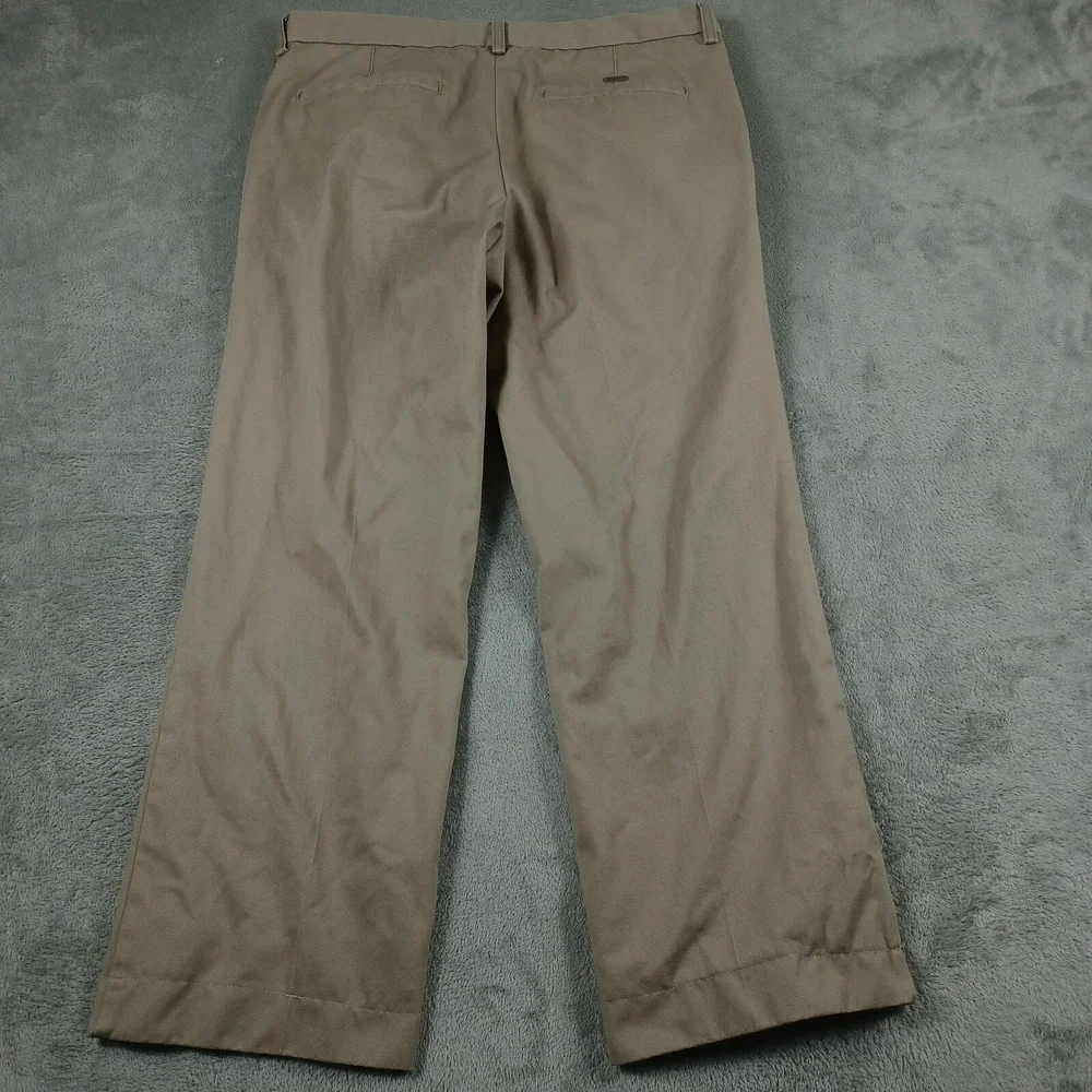 Ariat Pants Mens 33x28 Brown Performance Khaki Chino‎ Pockets Preppy Workwear